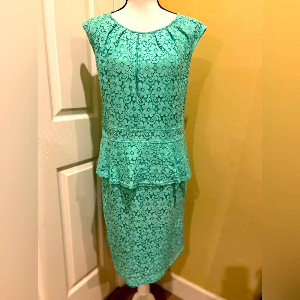 Spence Woman Lace covered Dress